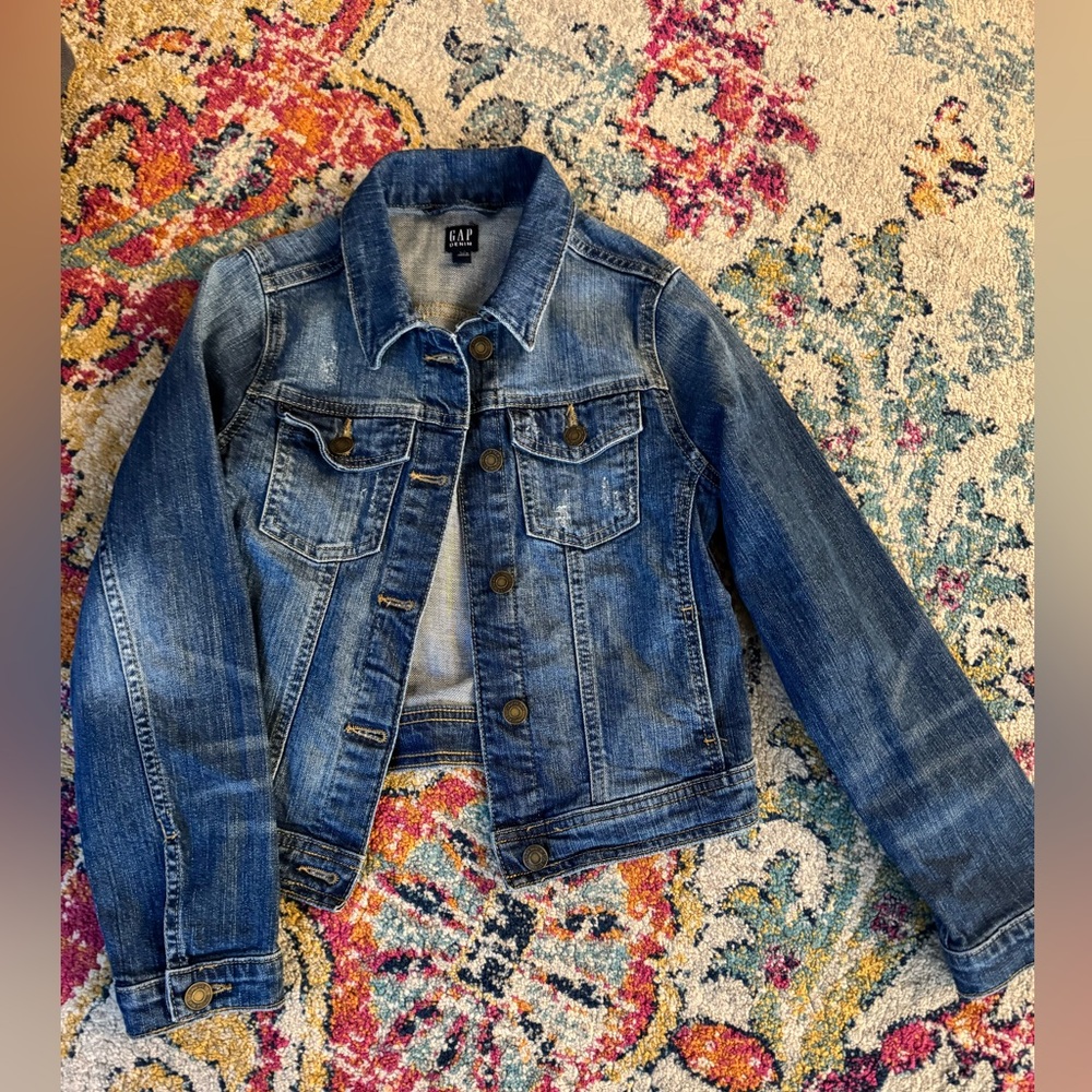 Blue Gap Denim Jacket - EUC